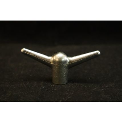 Vintage Universal Fit Stainless Steel Press-On Wing Nut Accessory