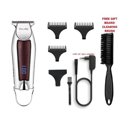 DALING Detail Trimmer Barbers Fade Master Head Shaver T-Blade Mens Clippers