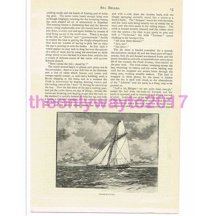 Close Hauled, by W C Symonds , Victorian Book Illustration, 1891