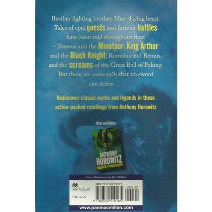 Legends Battles And Quests - Anthony Horowitz - Macmillan - 2010 5