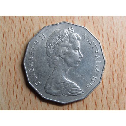 Australia 1976 50 Cents High Grade