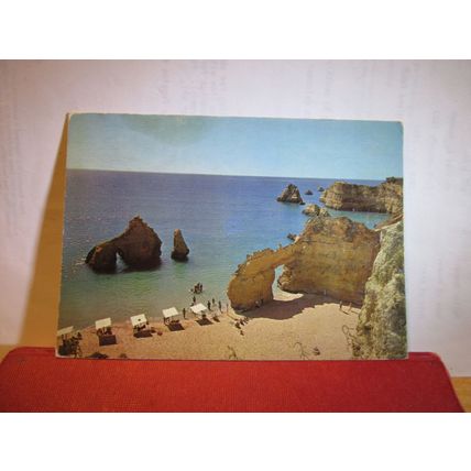 THREE BEARS, PRAIA DA ROCHA, ALGARVE, PORTUGAL used postcard 1971 pm =