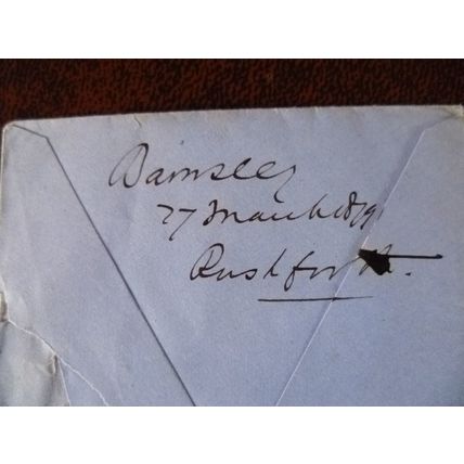 1879 GB QV 1d Red stamp plate no 170 IJ cover Barnsley Burlison & Grylls glass