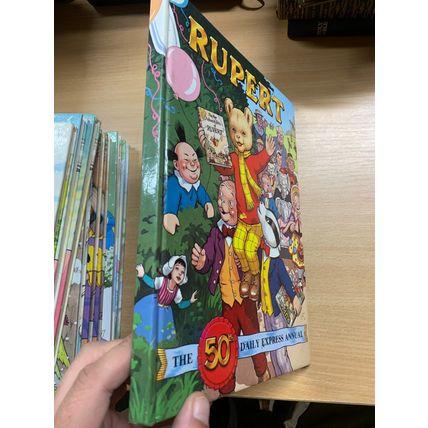 1985 RUPERT BEAR ANNUAL UK VINTAGE HARDBACK BOOK (P4)