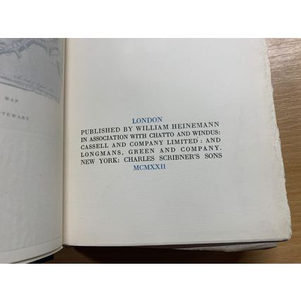 RARE* 1922 ROBERT LOUIS STEVENSON "KIDNAPPED" VOL 9 FICTION ANTIQUE BOOK (P6)