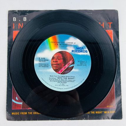 B.B. King – Into The Night 45RPM Single Record 7" Vinyl Single 45 RPM B B King