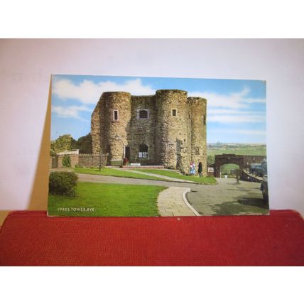YPRES TOWER, RYE, EAST SUSSEX unused postcard by J. Salmon =
