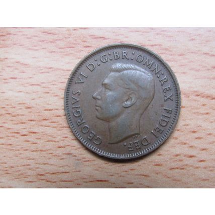 Australia 1949 1/2d HalfPenny Coin