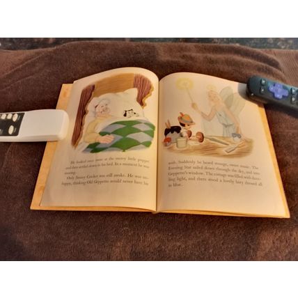 Little Golden Book Walt Disney's Pinocchio By Campbell Grant (G) Edition 1950