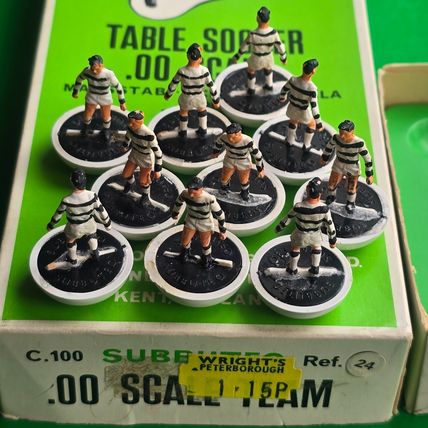 SUBBUTEO HW TEAM REF 24 QUEENS PARK , IN ORIGINAL NUMBERED BOX.