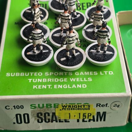 SUBBUTEO HW TEAM REF 24 QUEENS PARK , IN ORIGINAL NUMBERED BOX.