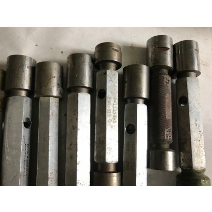 THE PIPE MACHINERY SPECTION GAGE GO NO GO PLUG GAUGE 1.260,1.265,1.2600,1.2650