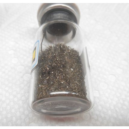 Uranium turnings 50 grams DU filings / chips