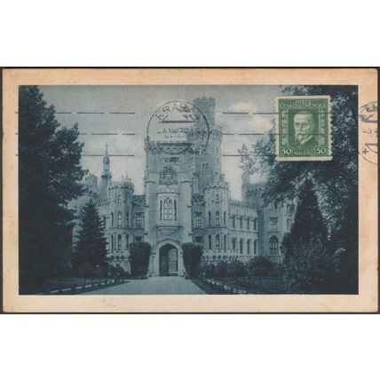 Hluboká nad Vltavou, 1930 - Jacques Révész Pohlednice