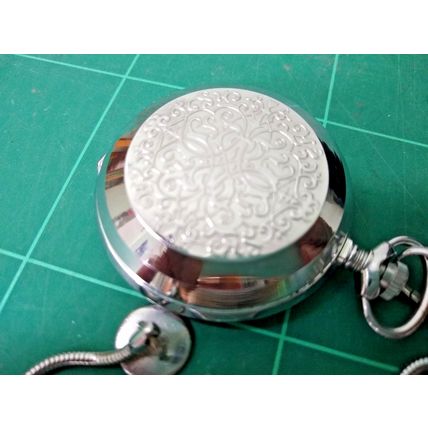Gent's Vintage Sekonda Full Hunter Pocket Watch with Chain Hand Winding