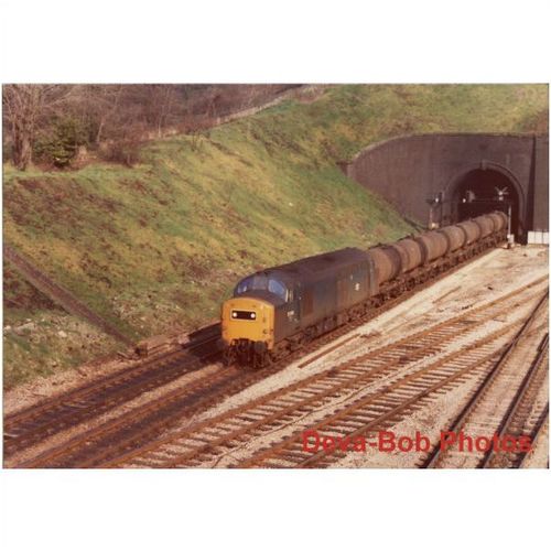 Railway Photo BR Class 37 37178 NEWPORT 1977 Diesel Loco