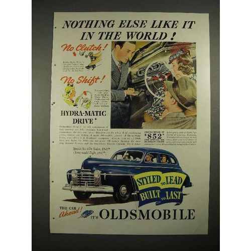 1941 Oldsmobile Special Six 4-Door Sedan Car Ad!