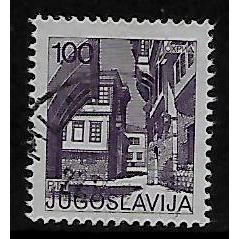 YUGOSLAVIA 1975 TOURISM 1d LILAC OHRID SG 1656 FINE USED
