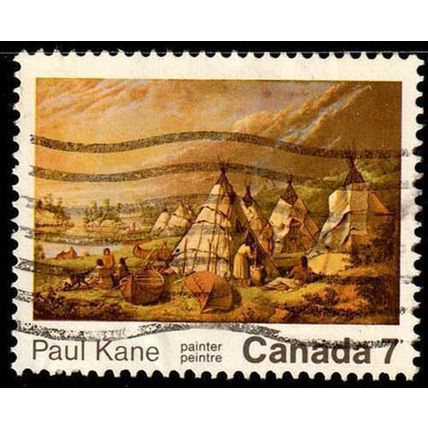 Canada 1971 Paul Kane Painter 7c Used Stamp