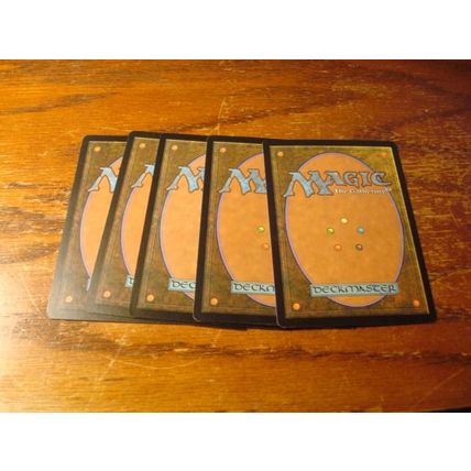 Magic The Gathering, MTG, 5-Cards, 1993-2009, GRAZING GLADEHEART, nm
