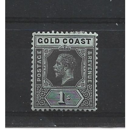 GoldCoast.SG95 1s Black/Green.Mounted Mint.Jun25