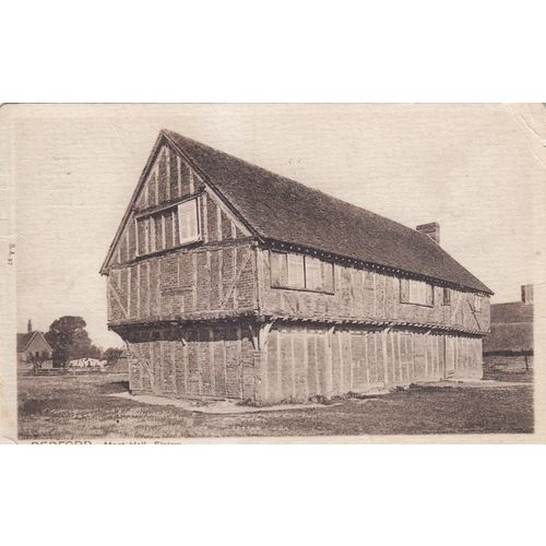 Sepia Postcard - The Moot Hall Elstow, Bedfordshire