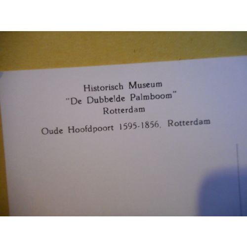 Rotterdam Postcard,Oude Hoofdpoort,#64,Museum De Dubbelde Palmboom