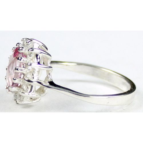 Pure Pink Topaz, 925 Sterling Silver Ring, SR235