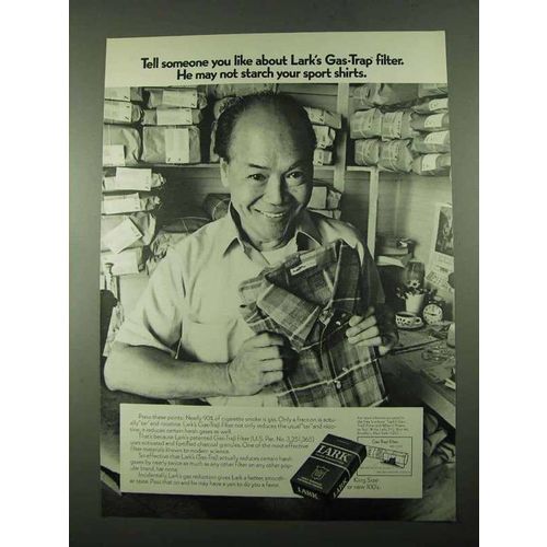 1969 Lark Cigarettes Ad - Tell Someone