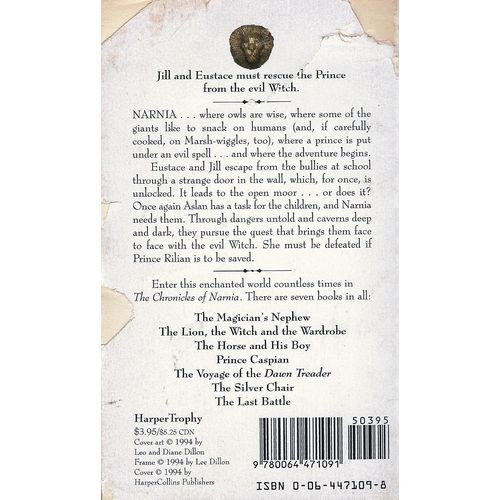 The Silver Chair by C.S. Lewis ( HarperTrophy | 1st. Printing | 1994 )