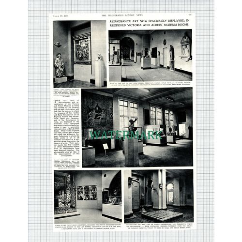 X710) Victoria And Albert Museum London - 1951 Clip