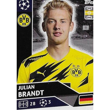 Topps UEFA Champions League 2020/21 Stickers: DOR15 - Brandt