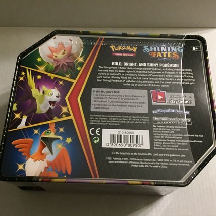 NEW Pokemon Shining Fates Cramorant TIN