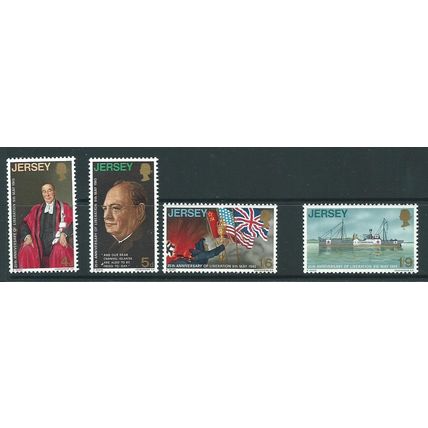 jersey stamps sg74 sg 74 set mnh