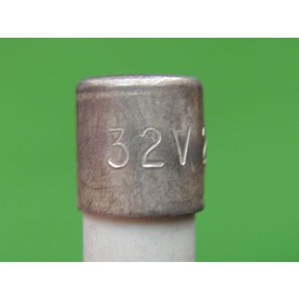 20A 32V Low Volts 1.25” 32mm Ceramic Fuses Loose Pack of 5 Silver Plate NOS