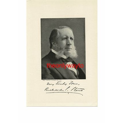 Dr Richard S Storrs, Theologian & Historian, Book Illustration (Print), 1895