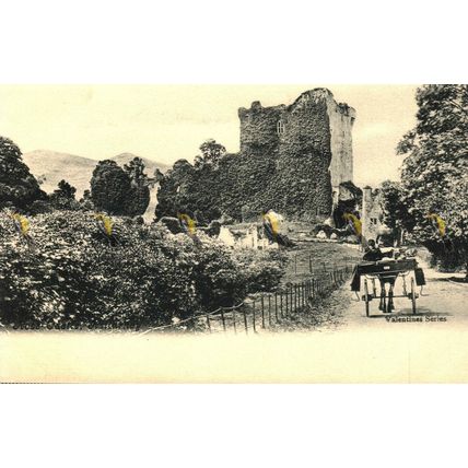 Ross Castle, Killarney, Ireland (Eire), Valentine's Series, Postcard