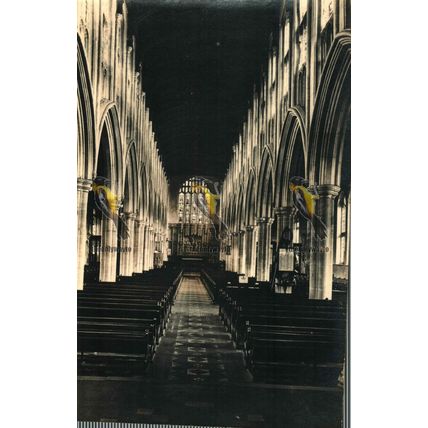 Holy Trinity Church, Long Melford, Suffolk, Tudor Series Ranson Postcard