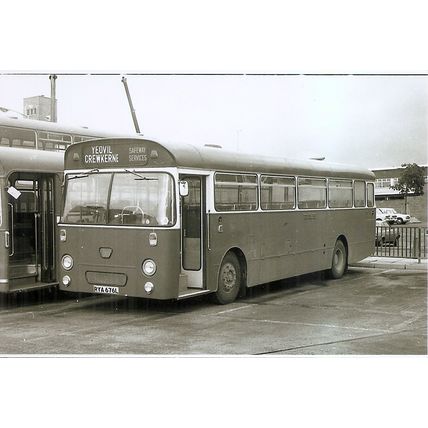Black & White Photograph of Safeway Services Ltd. - RYA 676L
