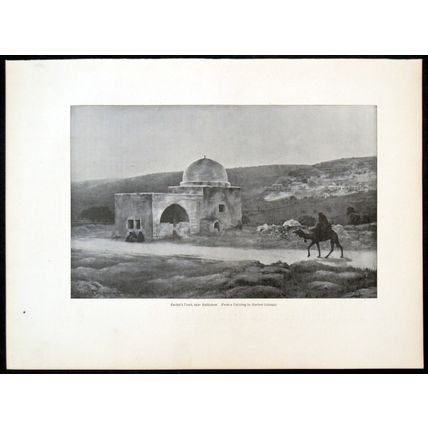 RACHEL’S TOMB NEAR BETHLEHEM 1893 Herbert Gustave Schmalz PRINT