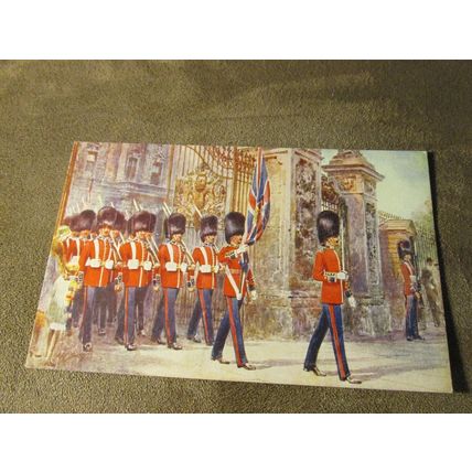 1940s Postcard - British Army Scots Guards - Artist A8