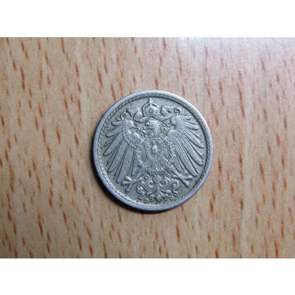 1914d 5 Pfennig Germany Empire Coin