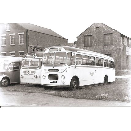 Black & White Photograph of Maidstone & District Motor Services Ltd. - WKM 368