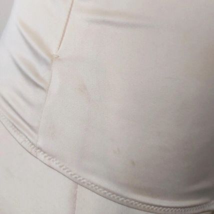 Cream Corset Bustier Burlesque Basque Lace Suspenders cream lingerie S XS 8 34B