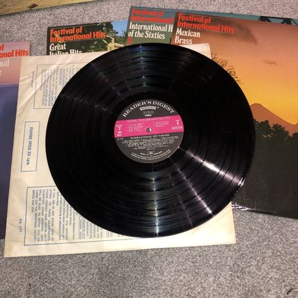 Festival Of International Hits - Readers Digest 9 x Vinyl LP Box Set