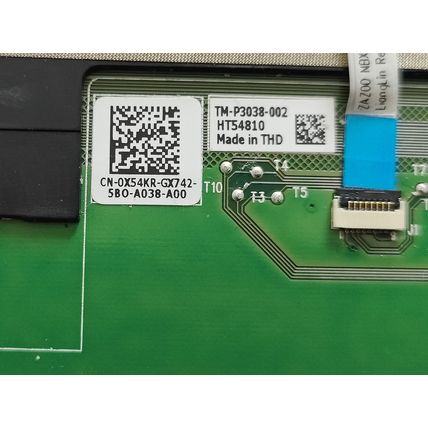 Genuine Dell XPS 13 9350 / 9360 Touchpad with Ribbon Cable X54KR 0X54KR