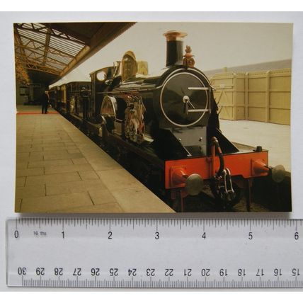 old postcard Royal Train The Queen, Madame Tussaud's Royalty & Empire Exhibition