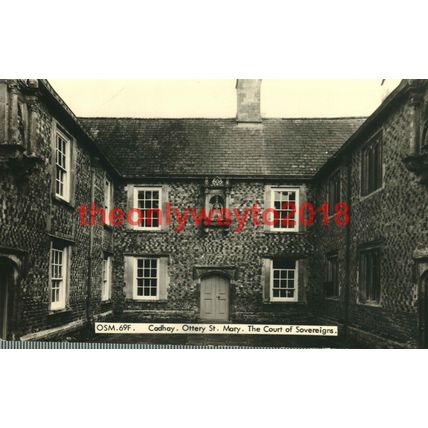 Cadhay, Ottery St Mary, Court od Sovereigns, Devon, Friths Postcard