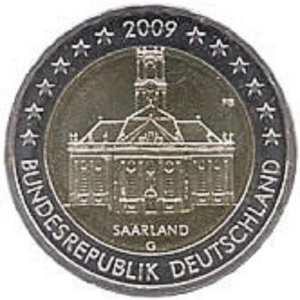 Germany 2009 - 5 x 2 Euro Commemorative (UNC)