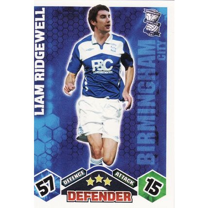 Match Attax 2009/2010 Liam Ridgewell Birmingham City